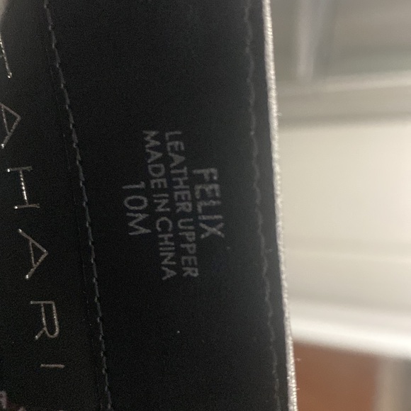 Tahari Felix Black Leather Boots - Picture 6 of 8